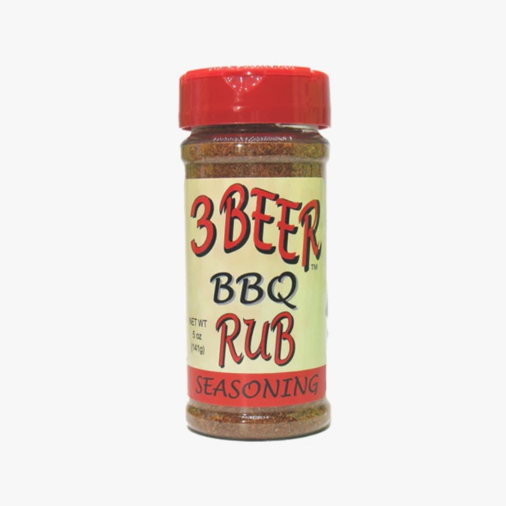 3 Beer Brand Meat & Seafood Original Rubs (Pack of 2) - Choose your flavor!